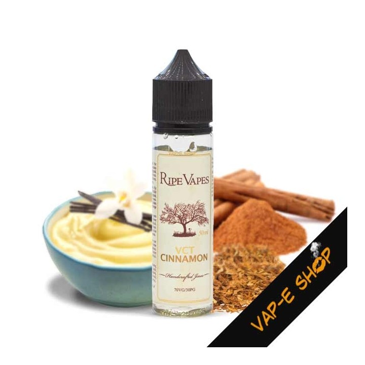 E-liquide VCT Cinnamon - Ripe Vapes - 50ml