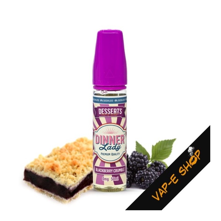 Dinner Lady Blackberry Crumble - 50ml