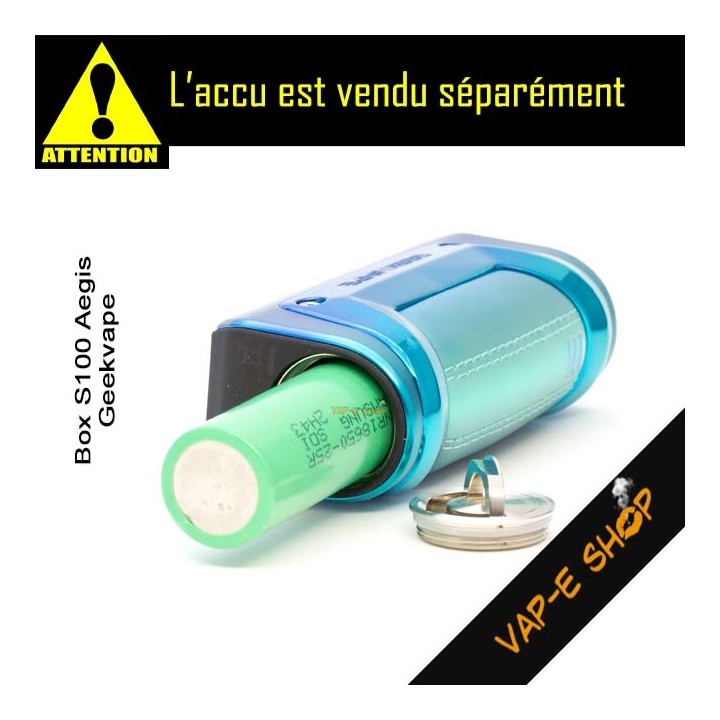 Logement accu Box S100 Mod Geekvape