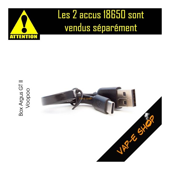 Câble USB Type C rechargement Box Argus GT2