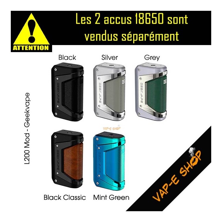Couleurs L200 Mod GeekVape
