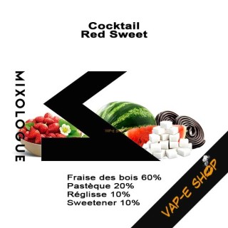 Cocktail Red Sweet - Le Mixologue
