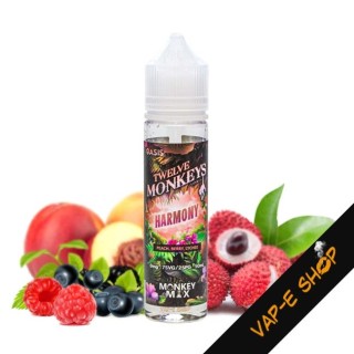 E-liquide Harmony, 12 Monkeys, Gamme Oasis - 50ml