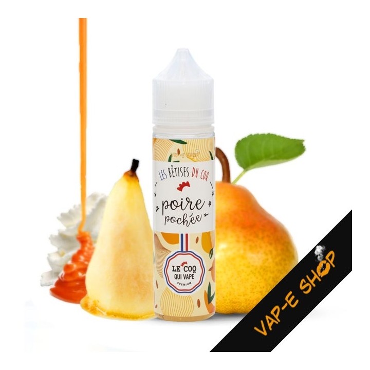 E-liquide Poire Pochée Le Coq qui Vape 50ml