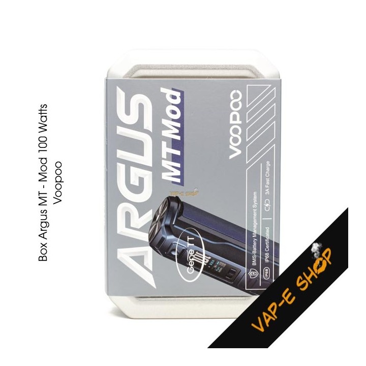 Packaging Argus MT Mod Voopoo 100W