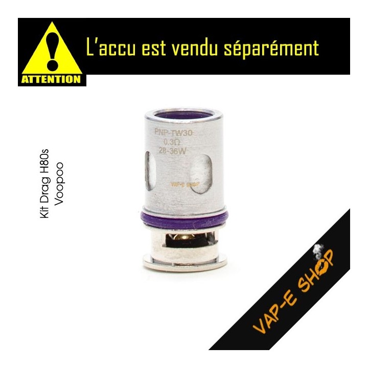Résistance PnP-TW30 pour Pod Drag H80s