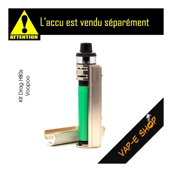 Emplacement accu mod Drag H80s Voopoo