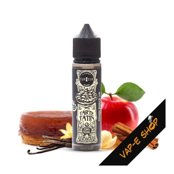 E liquide Tarte Tatin Edition Dessert par Curieux 50ml 