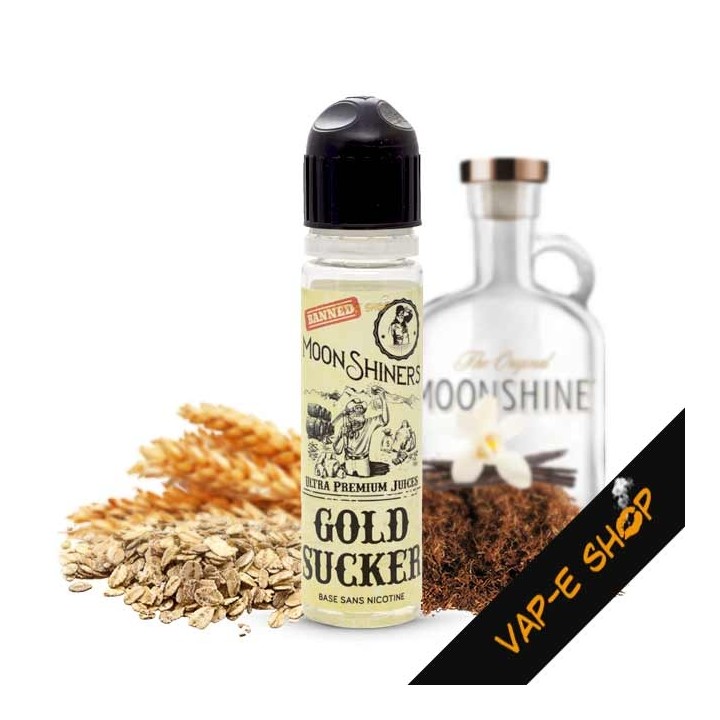E-liquide Gold Sucker - Moonshiners - 50ml