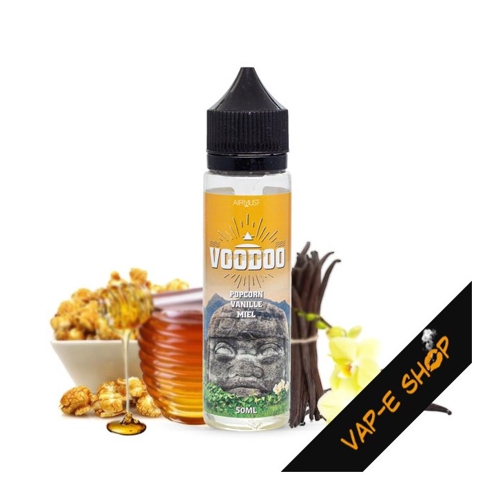 E-liquide Voodoo Popcorn Vanille Miel - Airmust - 50 ml