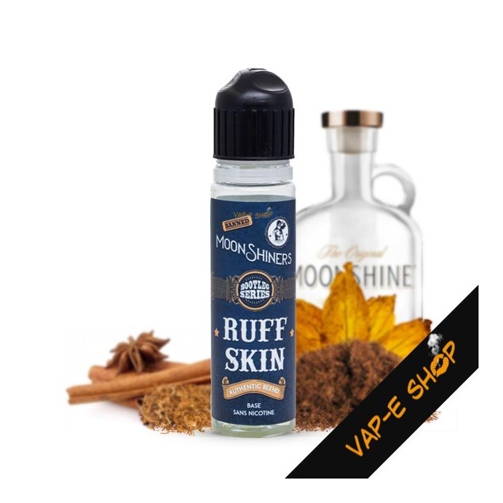 E-liquide Ruff Skin Authentic Blend Moonshiners. 50ml