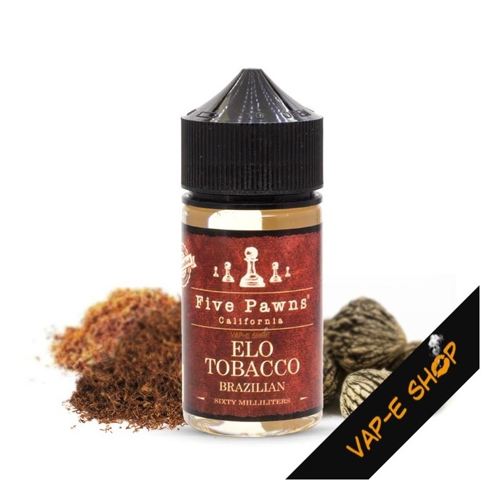 E-liquide Elo Tobacco Five Pawns 60ml