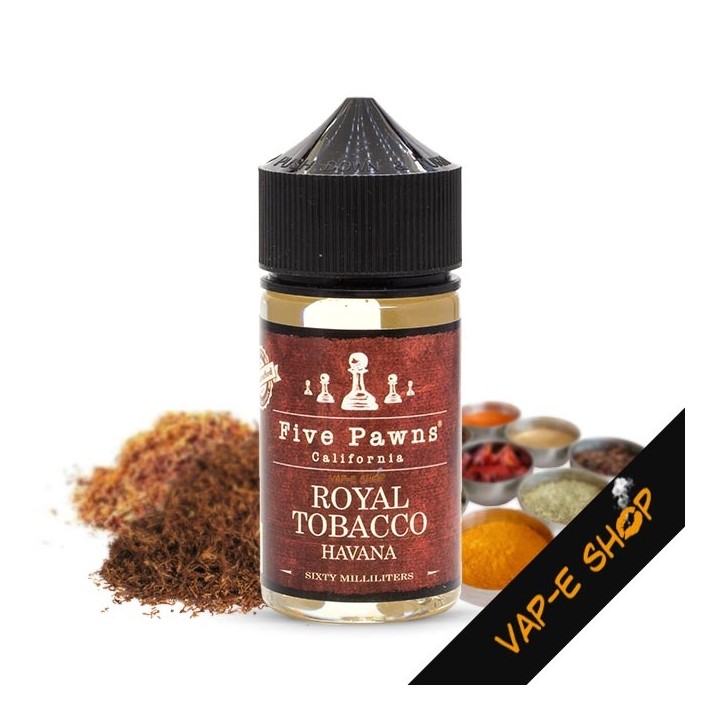 E-liquide Royal Tobacco Five Pawns