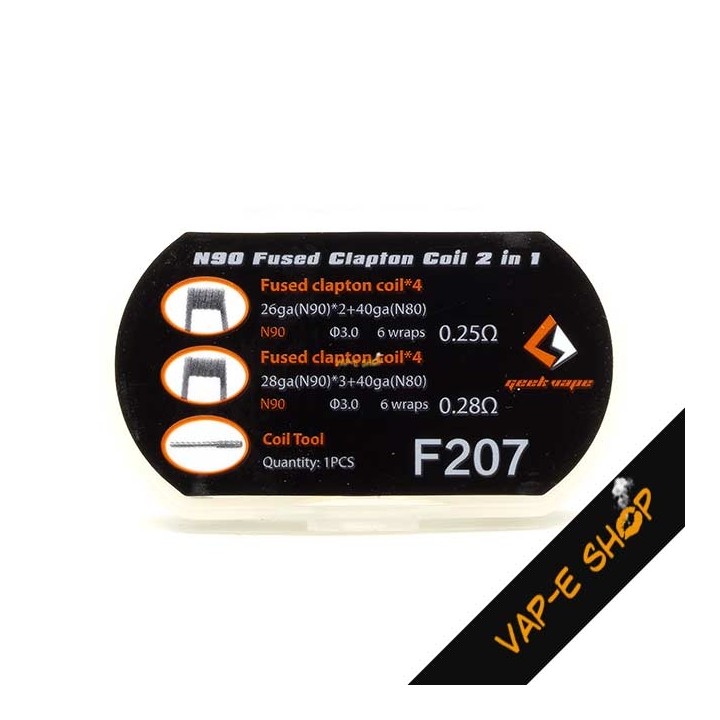 N90 Fused Clapton Coil F207 - Geekvape