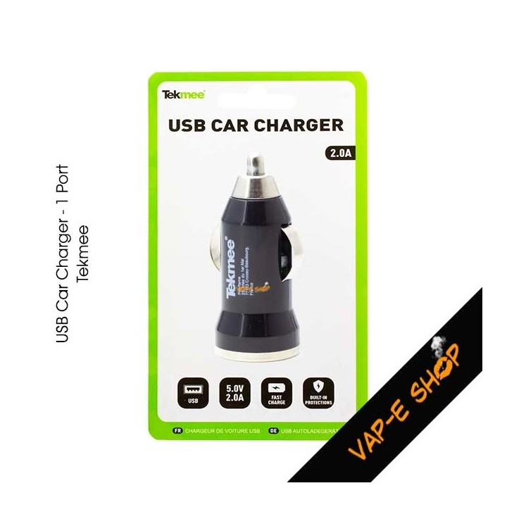 Prise allume cigare USB 2A - Tekmee