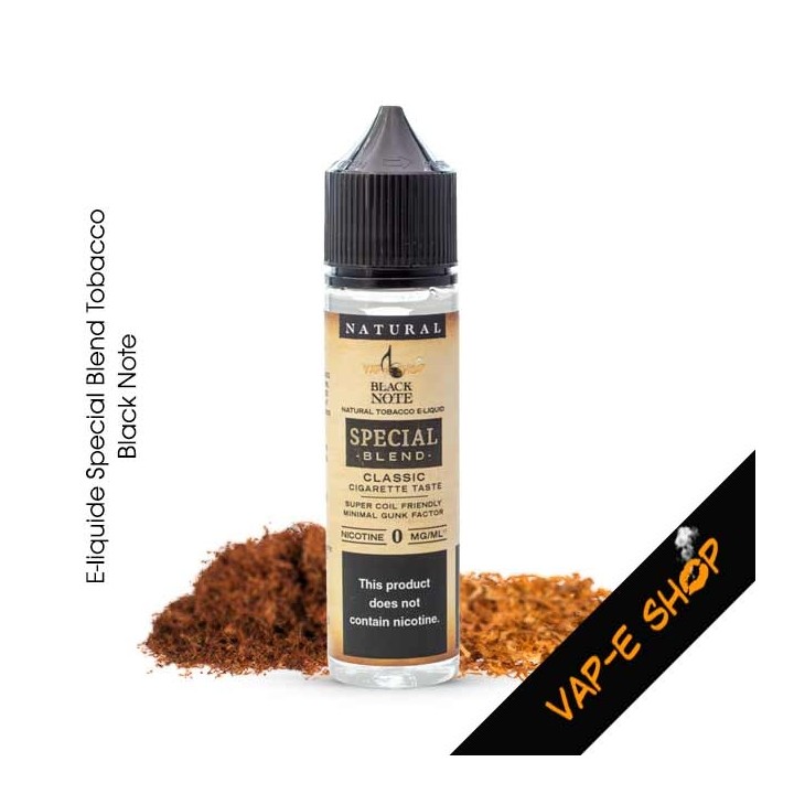 E-liquide Special Blend - Macerat Black Note - 60ml