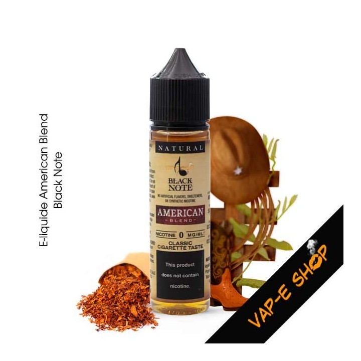 E-Liquide American Blend Black Note