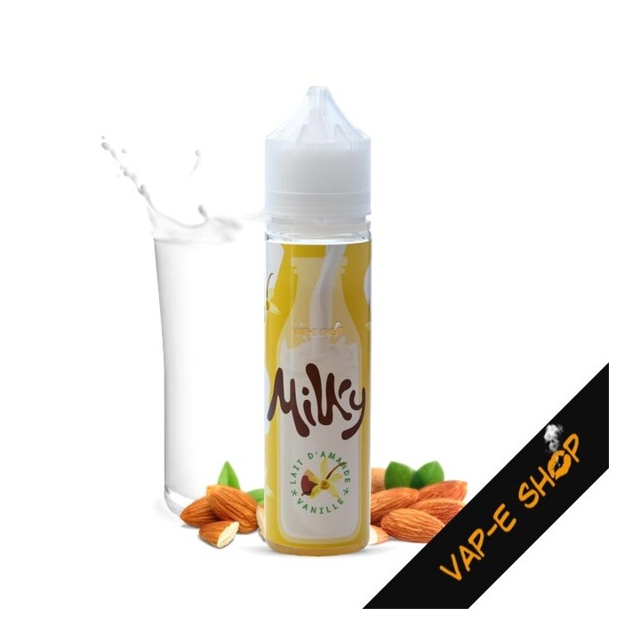 E-liquide Lait d'Amande Vanille Milky 50ml