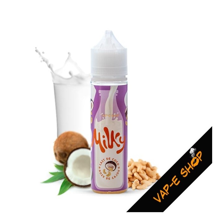 E-liquide Lait de Coco Noix de Cajou Milky 50ml