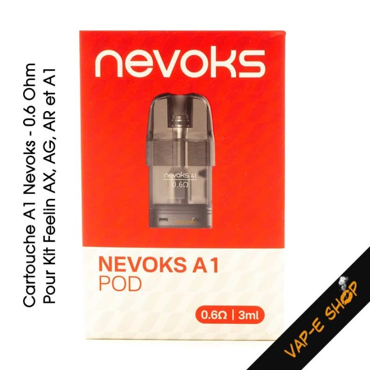 Cartouche A1 Nevoks compatible avec les kits Feelin, contenance 3ml