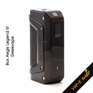 Box Aegis Legend 3 par Geekvape. Puissance du Mod double accus 200W.