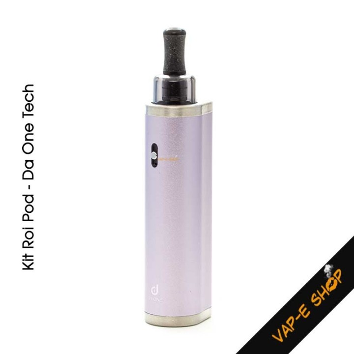 Kit Roi Pod par Da One Tech. Batterie 1350 mAh, 18Watts, réservoir 2ml
