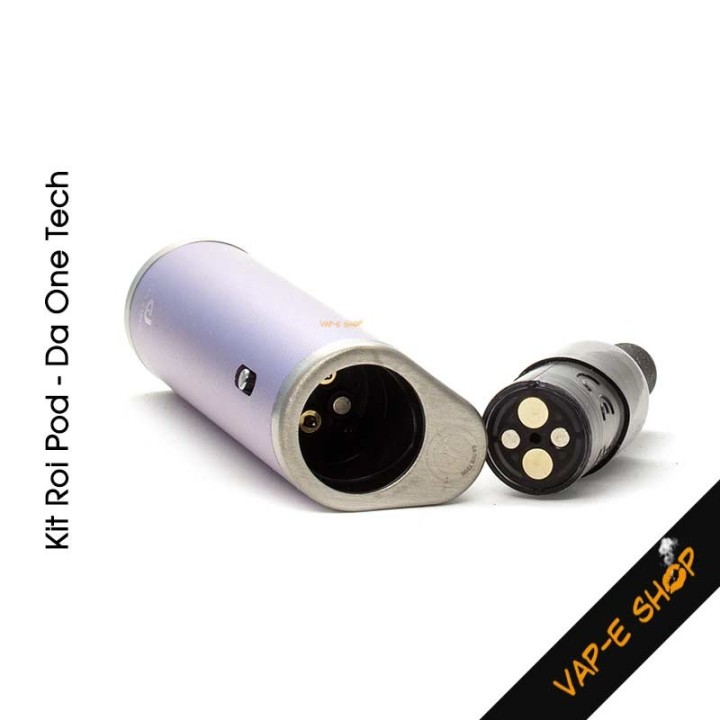 Kit Roi Pod par Da One Tech. Batterie 1350 mAh, 18Watts, réservoir 2ml