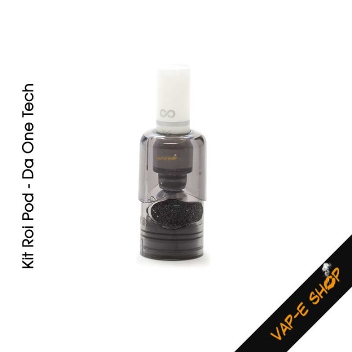 Kit Roi Pod par Da One Tech. Batterie 1350 mAh, 18Watts, réservoir 2ml