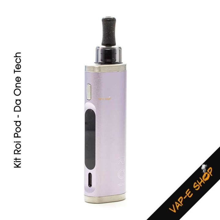 Kit Roi Pod par Da One Tech. Batterie 1350 mAh, 18Watts, réservoir 2ml