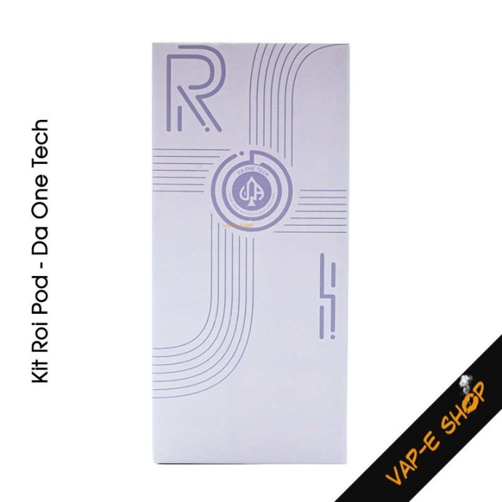 Kit Roi Pod par Da One Tech. Batterie 1350 mAh, 18Watts, réservoir 2ml