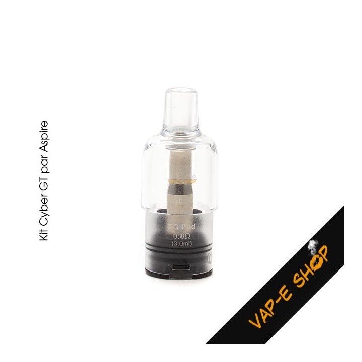 Kit Cyber GT Pod Aspire. Batterie 2400 mAh pour une Vape Performante