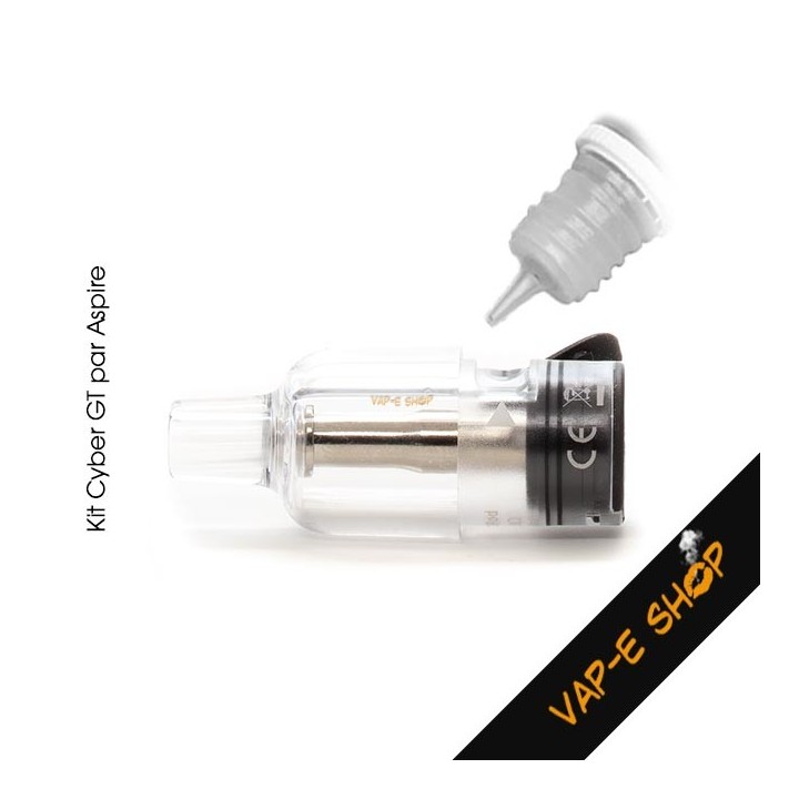 Kit Cyber GT Pod Aspire. Batterie 2400 mAh pour une Vape Performante