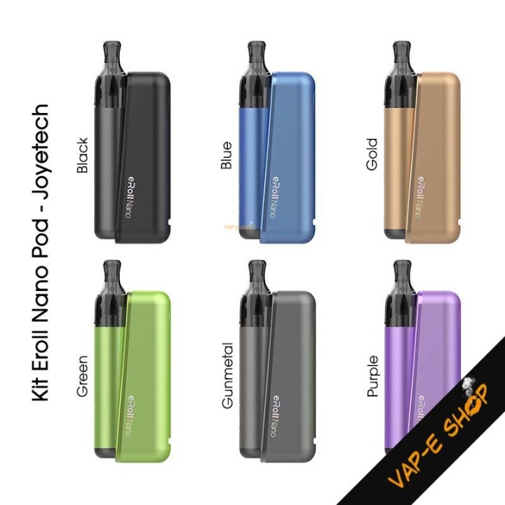 Kit eRoll Nano pod mod Joyetech : un vape pen idéal pour les débutants