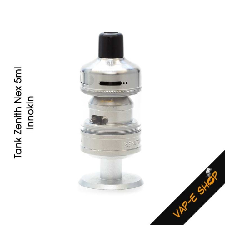 Zenith Nex par Innokin. Clearomiseur 5ml. Design Phil Busardo