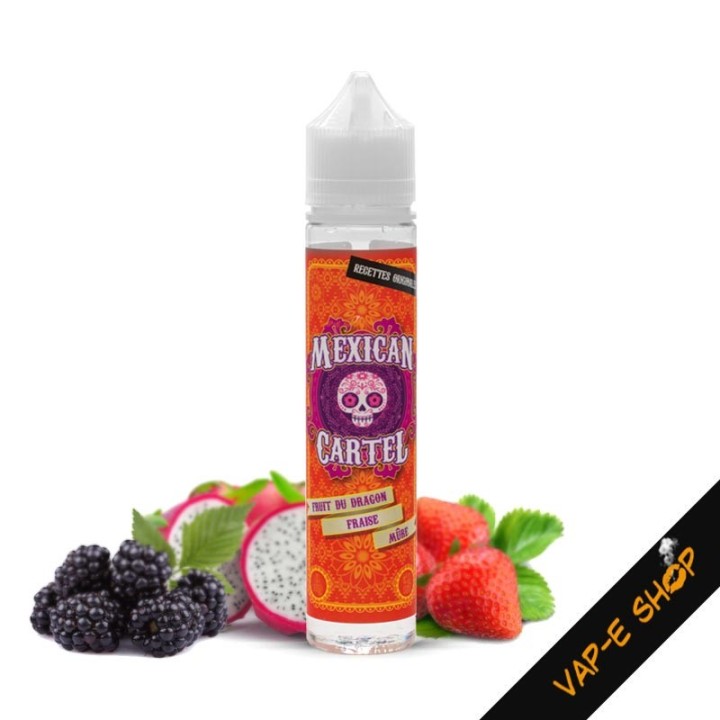 Mexican Cartel - E-liquide Fruit du Dragon Fraise Mûre 50ml