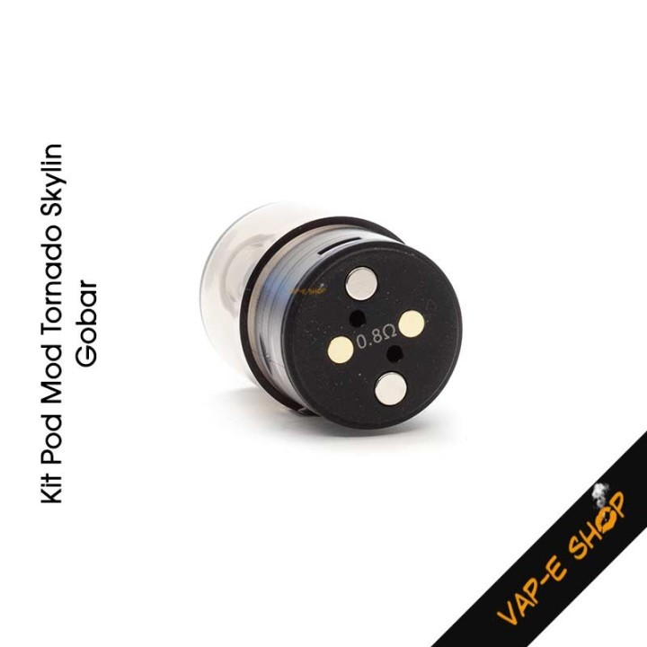 Kit Tornado Skylin Pod Mod Gobar, batterie intégrée 1000 mAh