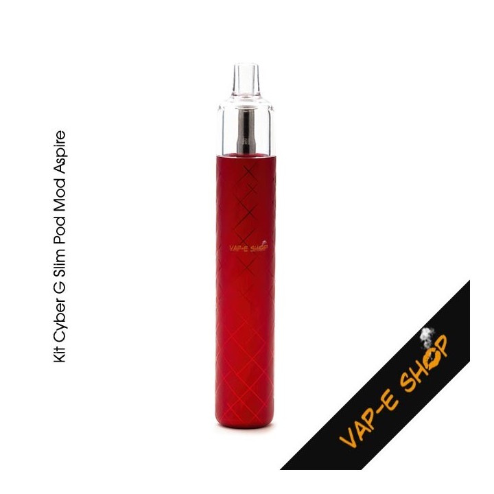 KIt Cyber G Slim Pod Mod Aspire, série metallic color