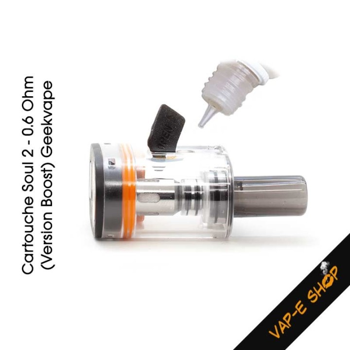 Cartouche Soul 2 Boost Version par Geekvape, réservoir4 ml