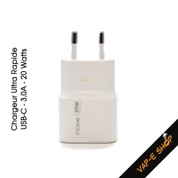 Chargeur Ultra Rapide 20 Watts