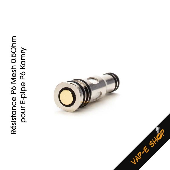 Résistance P6 E-Pipe Kamry 0.50 Ohm de 30 à 35 Watts