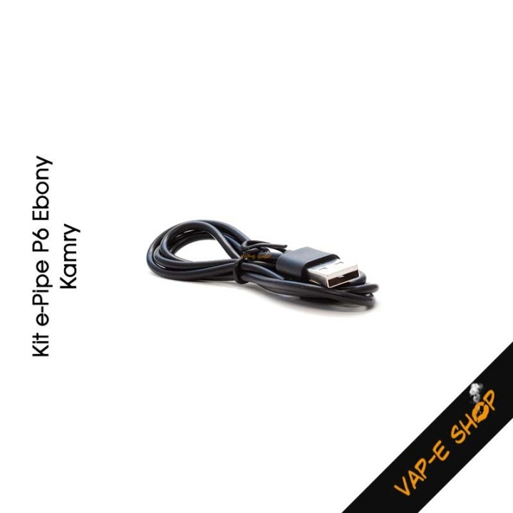 Câble USB-C Kit e-Pipe P6 Ebony par Kamry
