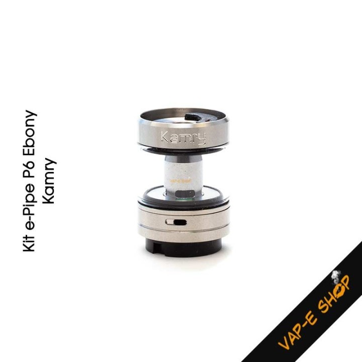 Airflow réservoir e-Pipe P6 Ebony par Kamry