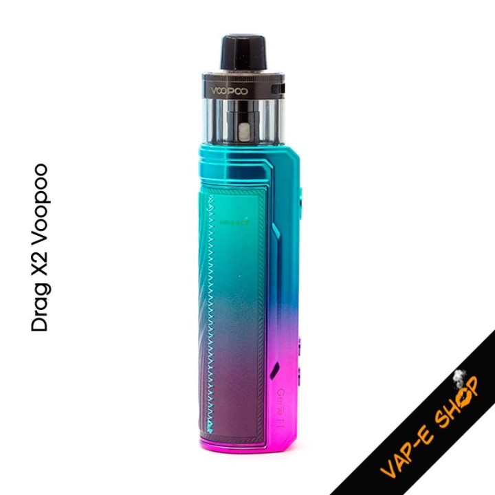 Kit Drag X2 Voopoo, pod mod électronique pas cher