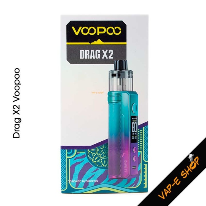 Kit Drag X2 Voopoo, pod mod électronique pas cher