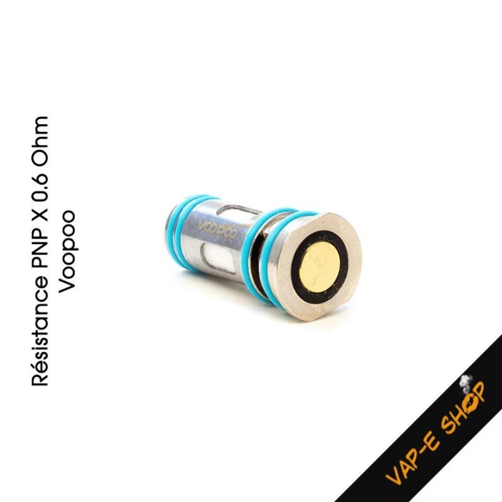 Résistances PNP X Voopoo - 0.15, 0.20, 0.30, 0.45, 0.60 et 0.80 Ohm