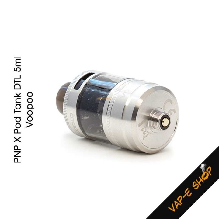PnP X Pod Tank DTL Voopoo. Réservoir 5ml. Compatible kit Drag X2