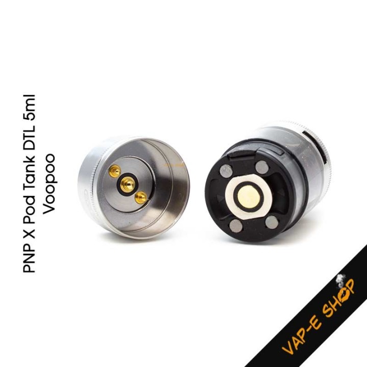 PnP X Pod Tank DTL Voopoo. Réservoir 5ml. Compatible kit Drag X2