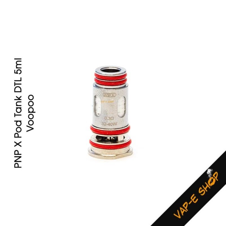 PnP X Pod Tank DTL Voopoo. Réservoir 5ml. Compatible kit Drag X2