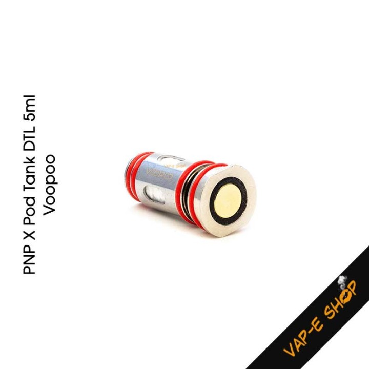 PnP X Pod Tank DTL Voopoo. Réservoir 5ml. Compatible kit Drag X2