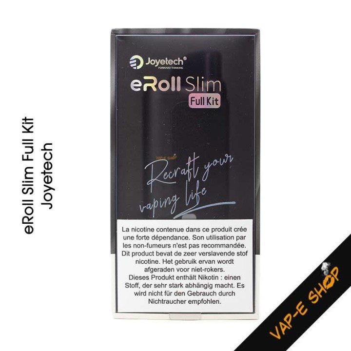 eRoll Slim Full Kit Joyetech. Cigarette électronique débutant